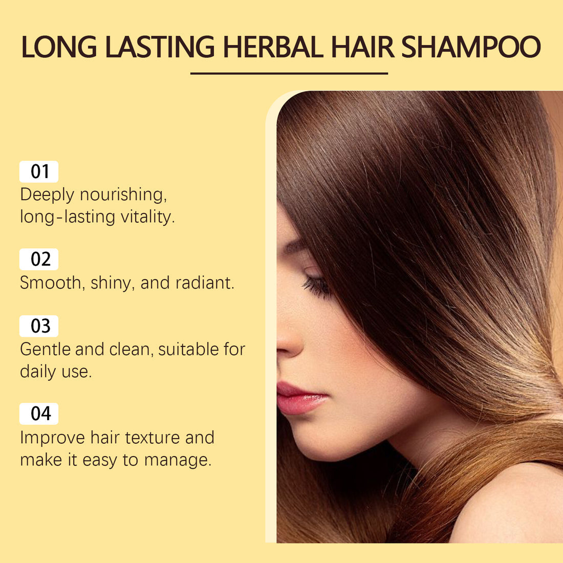 Japanese Long Lasting Natural Hair Dye Shampoo (Buy 1 Get 1 Free)*
