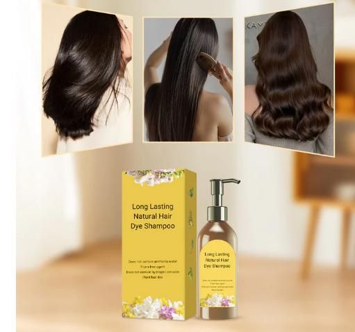Japanese Long Lasting Natural Hair Dye Shampoo (Buy 1 Get 1 Free)*